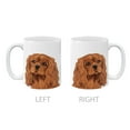 thumbnail image 2 of MUGBREW 11 Oz Ceramic Tea Cup Coffee Mug, Ruby Cavalier King Charles Spaniel Dog, 2 of 7