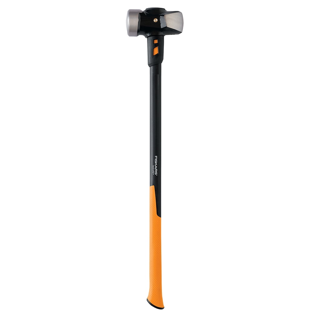 36 Orange/Black Fiskars 750620-1001 IsoCore 10 lb Sledge Hammer 