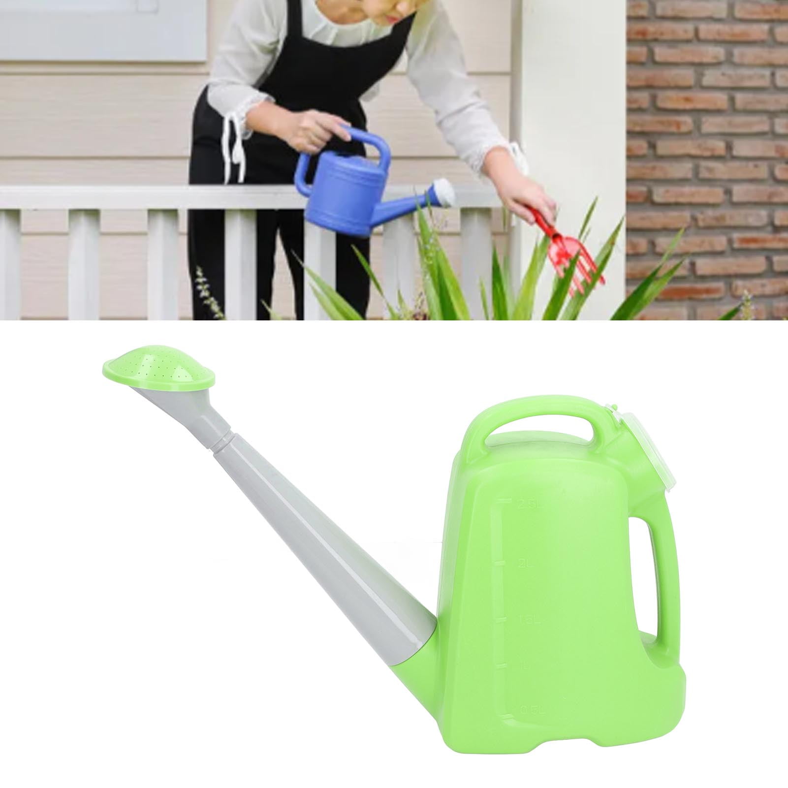 Jarra De Riego Para Jardín De Gran Capacidad, PP, Con Pico Largo, Para