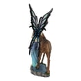 thumbnail image 5 of Butterfly Fairy With Stag Figurine Enchanted Forest Faerie Avalon & Emperor Deer, 5 of 10