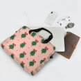 thumbnail image 5 of 16" Laptop Briefcase for Work Travel Laptop Shoulder Bag Carrying Handbag Laptop Case Green Trees and Red Bows, 5 of 8