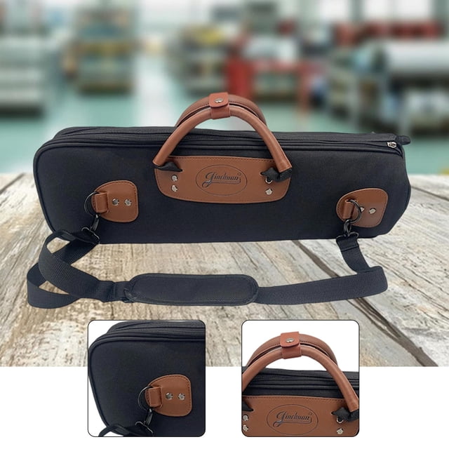 Bolsa de trompeta,Bolsa portátil para trompeta de tela Oxford impermeable,Funda protectora para trompeta resistente al agua,Bolsa de transporte para trompeta acolchada suave para viajes y