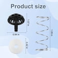 thumbnail image 2 of fafa-2 Pack Kits de Bouchon à Ressort pour Machine à Café Panier de Brassage Pièces de Rechange Compatibles avec Cuisinart DCC-1200, DCC-1200BCH, DCC-1200BW, 2 of 4