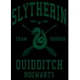 thumbnail image 2 of Men's Harry Potter Slytherin Quidditch Team Seeker Sweatshirt Black X Large, 2 of 4
