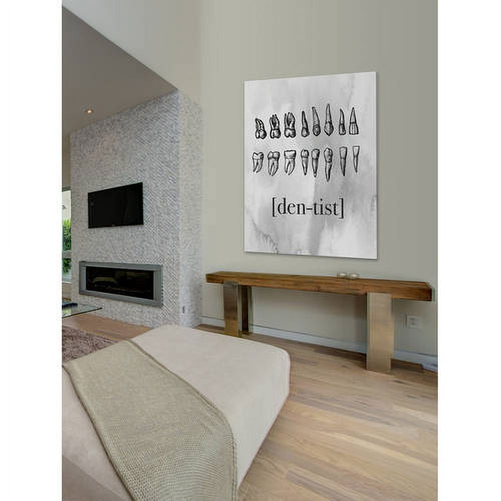 "Dentist" Painting Print on Wrapped Canvas