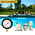 thumbnail image 2 of Manómetro de presión para filtro de piscina Uharbour 60 psi 1/4" NPT, 2 of 7