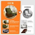 thumbnail image 3 of Rocking Recliner Chair for Adults , Reading Chair Modern Nursery Accent Sofa Chairs for Living Room, 3 of 10