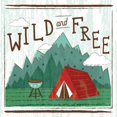 thumbnail image 2 of Averinos, Melissa 12x12 White Modern Wood Framed Museum Art Print Titled - Comfy Camping V, 2 of 4