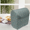thumbnail image 4 of Flower Lounger Chair Bag, Nature Beauty Floret Motif Botany Garden Bouquet Essence Fragrance Theme, High Capacity Storage with Handle Container, Lounger Size, Pale Grey Turquoise, by Ambesonne, 4 of 5