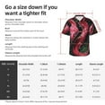 thumbnail image 6 of Lsque Red Viper Jungle Intensity pattern Hawaiian Shirt for Men, Unisex Summer Beach Casual Short Sleeve Button Down Shirts-3X-Large, 6 of 9
