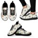 thumbnail image 1 of Zapatillas bohemias para mujer, con estampado floral bohemio, blancas, de suela suave, con flor de anacardo, deportivas de moda para gimnasio, 1 of 6