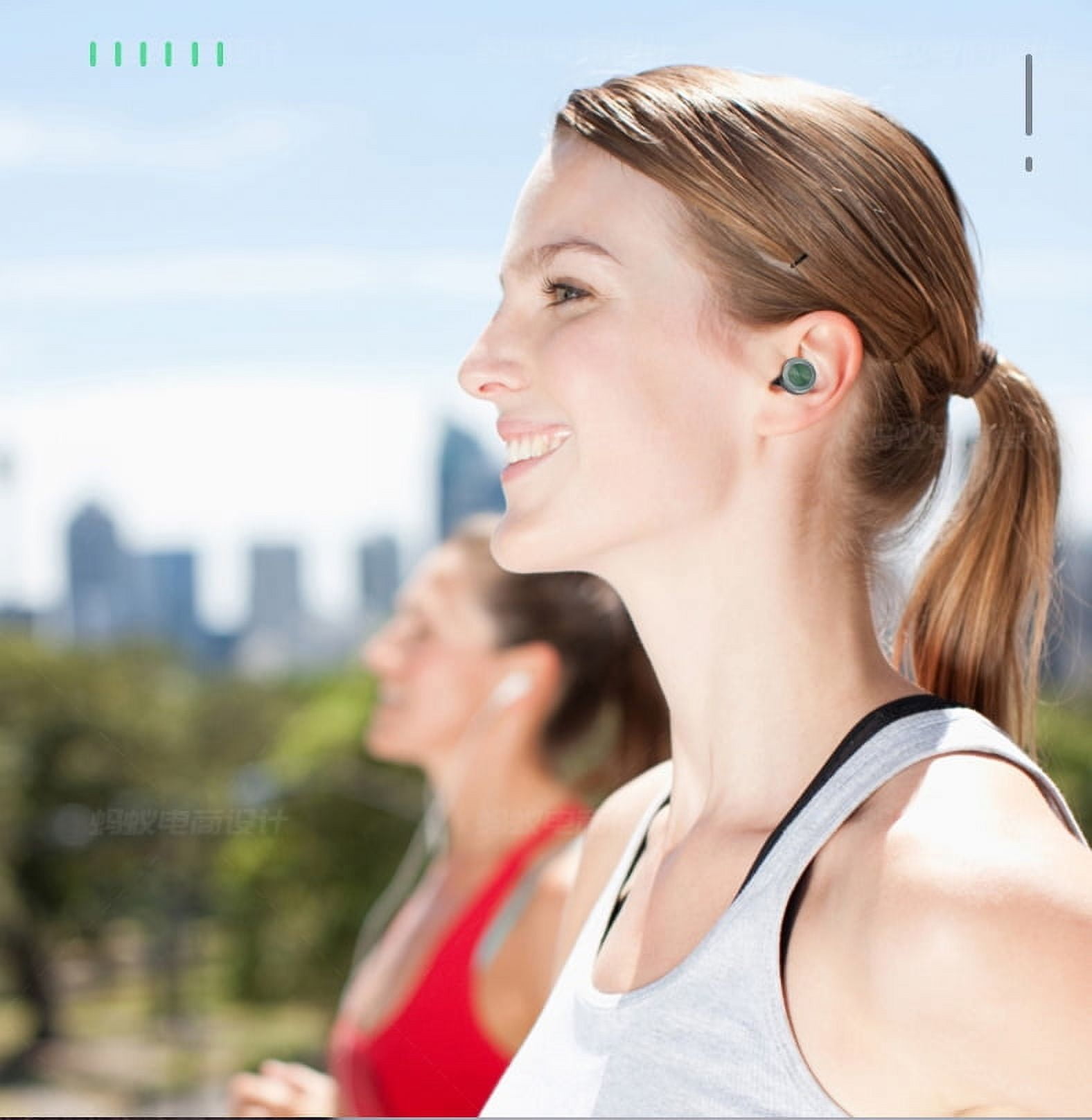 TWS Wireless Bluetooth Earphones Earbuds for Google Pixel 9/Pro/Pro XL/9a Phones - Headphones True Wireless Bluetooth Stereo Hands-free Mic Hi-Fi Sound Headset Charging Case