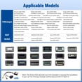 thumbnail image 2 of Estéreo para auto EONON VWX7A 9" Android 14 con CarPlay y Bluetooth, 2 of 9