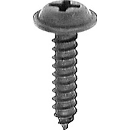 

AMZ Clips And Fasteners 100 #6 X 1 Phillips Flat Top Washer Head Screws Black Oxide
