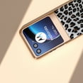 thumbnail image 2 of SaniMore for Motorola Razr 40 Ultra (6.9" 2023) Case, Slim Lightweight Cover for Women Girls, Shockproof Anti-Scratches Slitter Bling Diamond PU Leather Shockproof Plating Bumper, Silver Leopard, 2 of 6