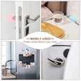 thumbnail image 6 of Uxcell 10Pcs Door Knob Wall Protector, 2.4" Round Silicone Door Stoppers Self Adhesive Handle Bumper Cushion Pad Quiet Wall Protector for Fridge Home Office, Blue(0.3" Thickness), 6 of 6