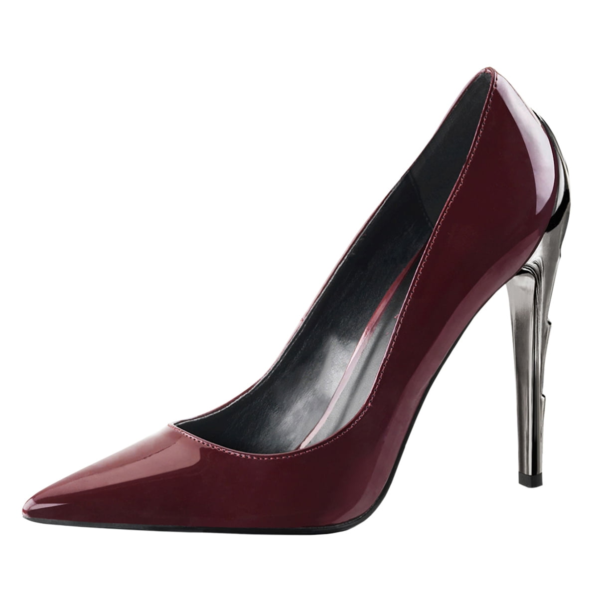 Burgundy high heels uk Clearance