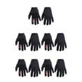 thumbnail image 3 of Sonducket Guantes de bicicleta Guante de escalada de dedo completo Color brillante Transpirable Resistencia al desgaste Regalo de cumpleaños Negro 5Conjunto, 3 of 6