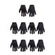 thumbnail image 2 of Advancent Guantes de bicicleta Dedo completo Deporte de invierno Guante de escalada Transpirable Rechazo de calor Regalo de cumpleaños Negro 5Conjunto, 2 of 6