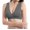Dark Gray, variant on Bralettes for Ladies Crossover V Neck Wrap Support with Wide Straps Flexible Underband And Easy Pull on Sleepwear Fit Wireless Bras for Women