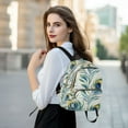 thumbnail image 6 of FORMRS Mini Backpack Purse for Women Travel Daypack Casual Shoulder Bag, Peacock Feather, 6 of 7