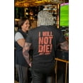 thumbnail image 4 of Matt Hardy I Will Not Die Mens Black WWE T-shirt, 4 of 4