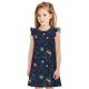 thumbnail image 1 of Balery Cartoon Space Planets Camisón de princesa para niñas, pijama de algodón con mangas abullonadas, suave y bonito.-X-Large, 1 of 6
