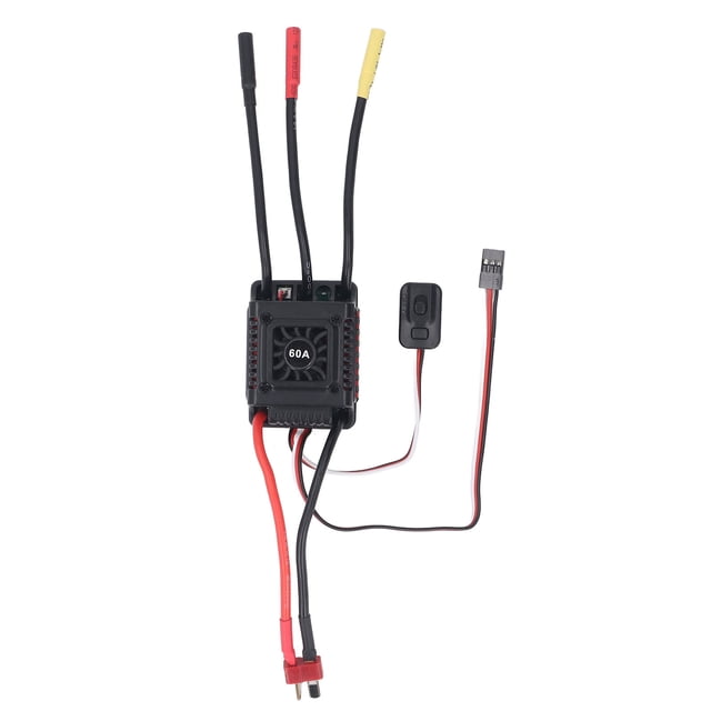 Rc esc sen Escobillas, Guardia de Bloqueo de Motor 8 Niveles de Arrastré de la Fuerza de Freno Puerto de Programació EXTERA CONTROLADOR DE VELOCIDAD ELECTRICA ESC SIN