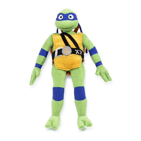 Teenage Mutant Ninja Turtles Leo 10.5"x5.5"x26" Kids Bedding Plush Pillow Buddy, Microfiber, Green, Nickelodeon