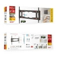 thumbnail image 5 of Barkan 29” - 75” Fixed No Stud Flat/Curved TV Wall Mount for Drywall, up to 95lbs. - Black, 5 of 14