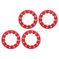 thumbnail image 1 of ATV Wheel Hub Trim  Cover for 7 Inch Tires Universal Plastic Go Kart Rim Hub Shield, 1 of 7
