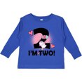 thumbnail image 3 of Inktastic 2nd Birthday 2 Year Old Girl Unicorn Girls Long Sleeve Toddler T-Shirt, 3 of 5