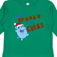 thumbnail image 4 of Inktastic I Want a Hippopotamus for Christmas Cute Stuffed Hippo Boys or Girls Long Sleeve Toddler T-Shirt, 4 of 5