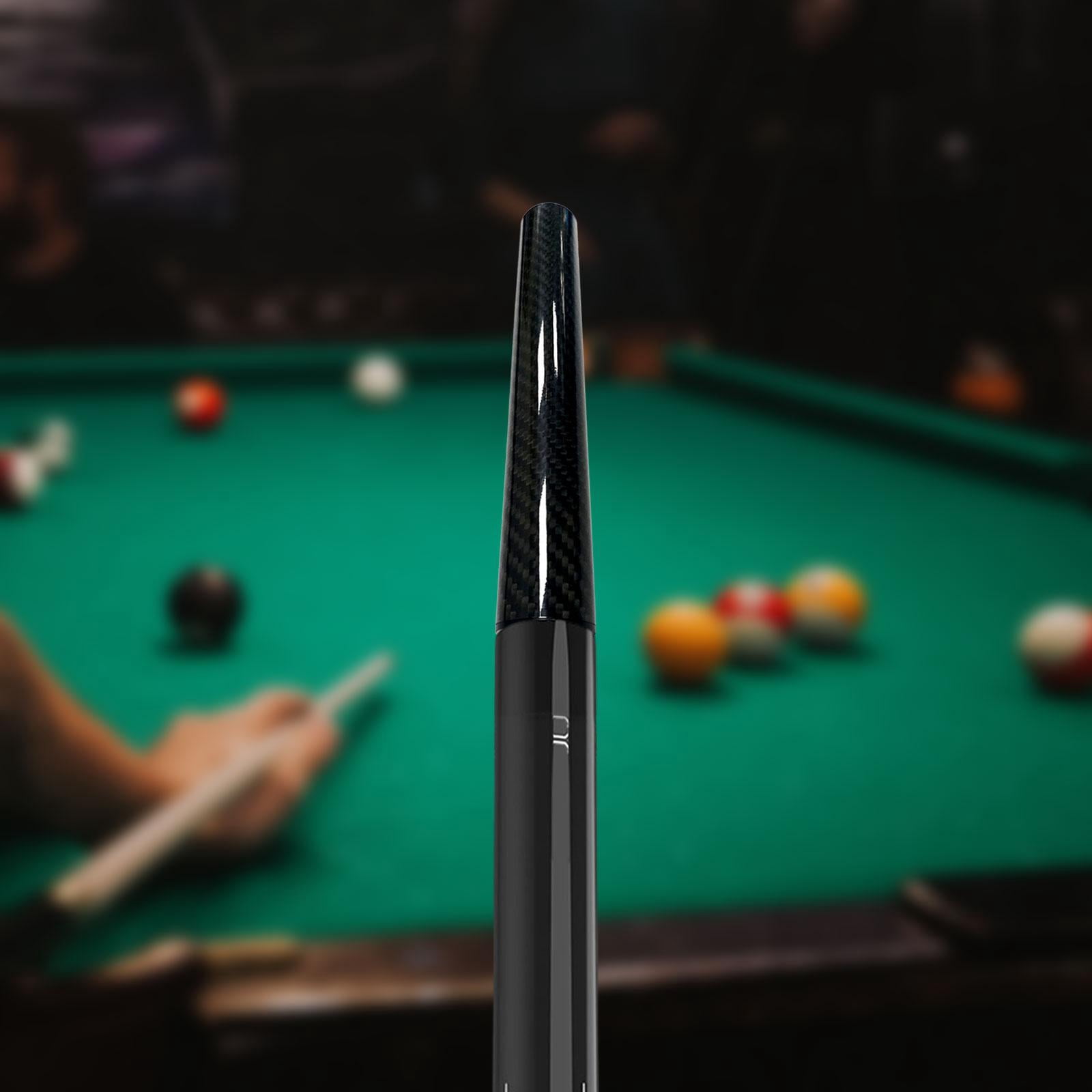 harayaa Pool Cue Extender Pool Cue Sticks Extension Cue End Lengthener for Billiard Cues 3.2cmx20cm