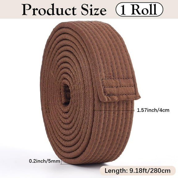 Brown Karate Belts Polyester Martial Arts Belt Judo Brazilian Jiu-Jitsu TKD Aikido Uniform Ranking Belt Long Soft Universal BJJ Belts Taekwondo for Men Women Sport Training Equipment 9.18ft