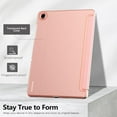 thumbnail image 2 of KOMI Case for Galaxy Tab A9+/A9 Plus 11 inch 2023, Slim Stand Protective Smart Cover with Hard PC Translucent Back Shell for Tab A9 Plus Tablet (SM-X210/X216/X218), Auto Wake/Sleep, Rose Gold, 2 of 5