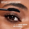 thumbnail image 4 of L’Oreal Paris Makeup Voluminous Original Volume Building Curved Brush Mascara, Black, 2 Count, 4 of 7