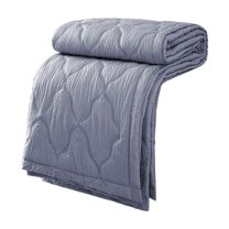 Dvumao Blankets and Throws, Summer Air Conditioning Quilt Cool Feeling Ice Silk Summer Quilt Thin Ice Cream Quilt Machine Washable Washable, Man Gifts