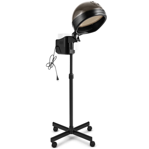 Professional Hair Steamer for Deep Conditioning Portable Hooded Hair Spa Machine with Adjustable Timer & Temperature Heat Cap Hair Care for Home Salon Use
