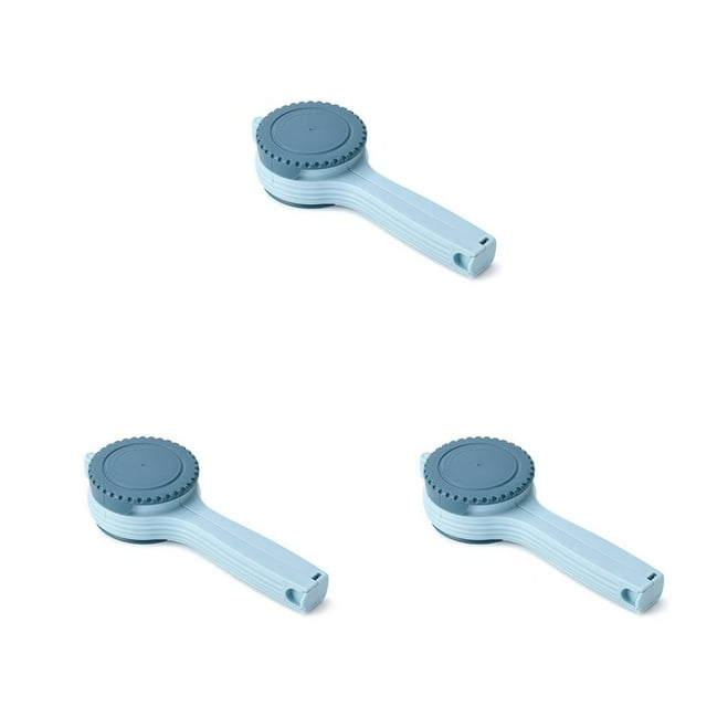 Toystoory Clip de sellado de bolsa de refrigerio Mantenimiento fresco Sellador a prueba de humedad Abrazadera de bolsa Azul Type1 NO1
