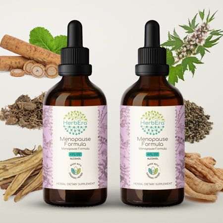 Menopause Formula Alcohol Extract Tincture. Menopause Formula 2x4 oz
