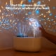 thumbnail image 4 of Humidificador de aire Rociador Aroma Difusor de aceite esencial Fabricante de vapor Proyección estrellada Luz nocturna, Blanco Kearding HA008450-01, 4 of 6