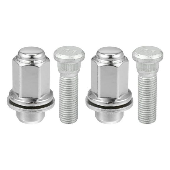 Unique Bargains 1 Set No.90942-01058/90942-02049 Wheel Stud Bolts for Toyota Corolla 91-15