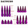 thumbnail image 1 of Purple Color Car Tire Valve Stem Cap.crown Rocket Spike Design Tyre Air Dust Caps,truck Wheel Valve Caps Sets For Car, 1 of 1