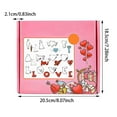 thumbnail image 4 of 12PCS Love Theme Cookie Cutters Set, Stainless Steel Romantic Cookies Cutter includes Arrowed Heart, Couple, Heart, I Love You, Wedding Dress and Key Baking Mold Decorations, 4 of 9