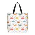 thumbnail image 1 of Balery Colorful Crabs Bolsa de Mano para Mujeres con Cremallera, Bolsa de Gimnasio con Compartimentos, Bolsa para Laptop, Bolsa para Trabajo, 1 of 7