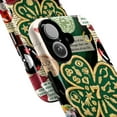 thumbnail image 3 of Dark Aesthetic Lucky Phone Case, Green Clover & Dice Collage, Protective Cover for iPhone 17 16 15 14 13 12 11, 3 of 6