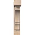 thumbnail image 2 of Ekena Millwork 7 1/2"W x 30"D x 38"H Balboa Block Smooth Bracket w/ Offset Brace, Douglas Fir, 2 of 25