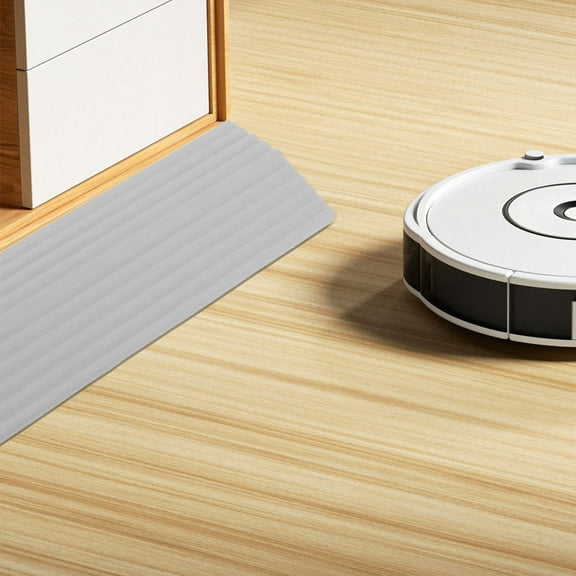 BESTOYARD Sweeping Robot Ramp Grey Plastic Home Entry Compact Lightweight