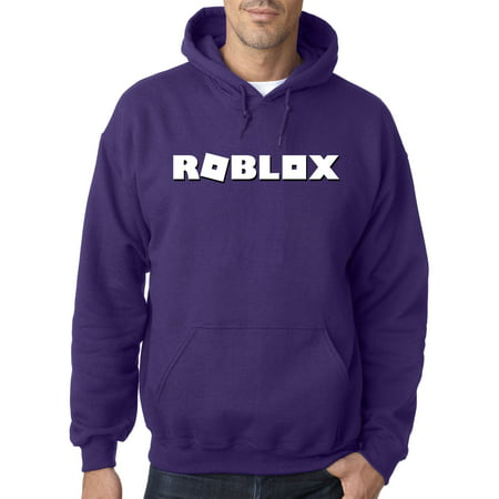 Trendy Usa Trendy Usa 923 Adult Hoodie Roblox Logo Game Accent